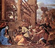 Nicolas Poussin Adoration of the Magi oil painting